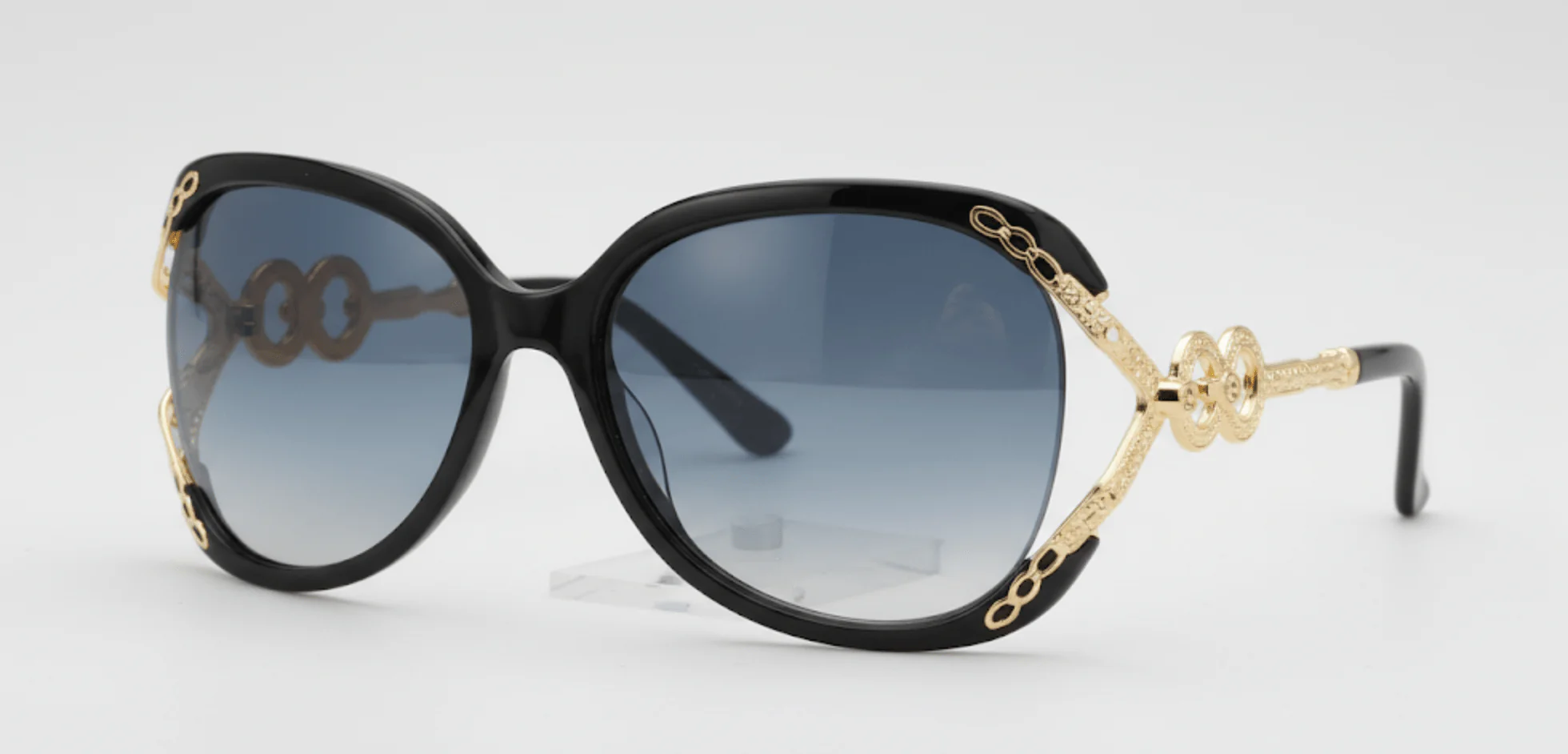 Chic Looks Sunglasses - Golden Frame