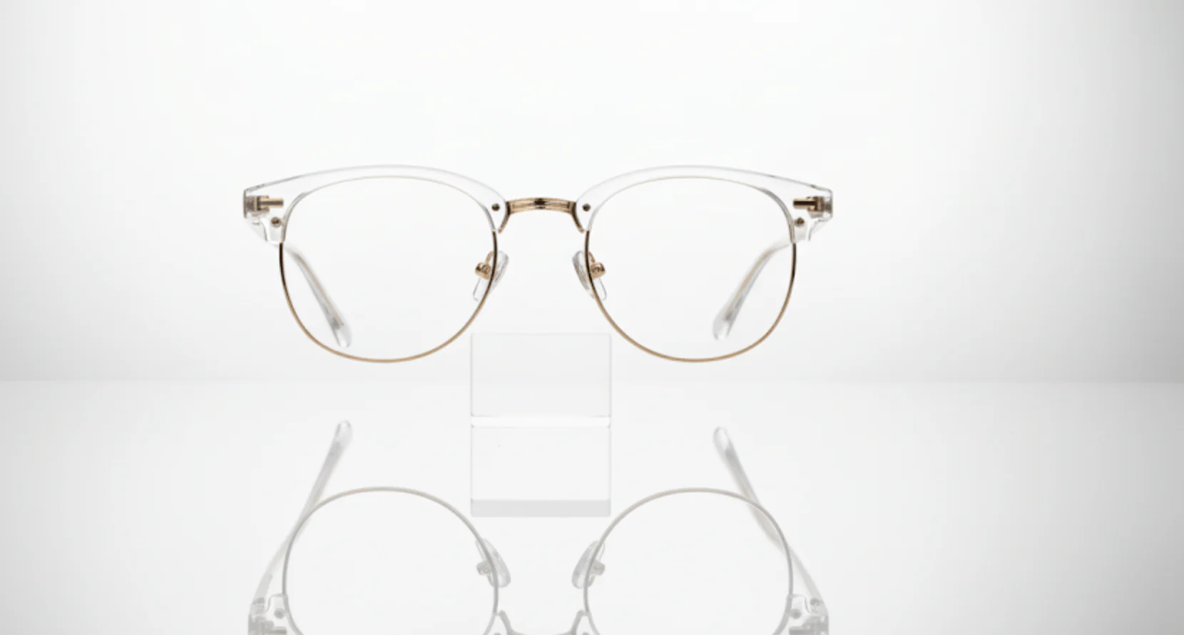 Chic Looks Sunglasses - Clear Frame