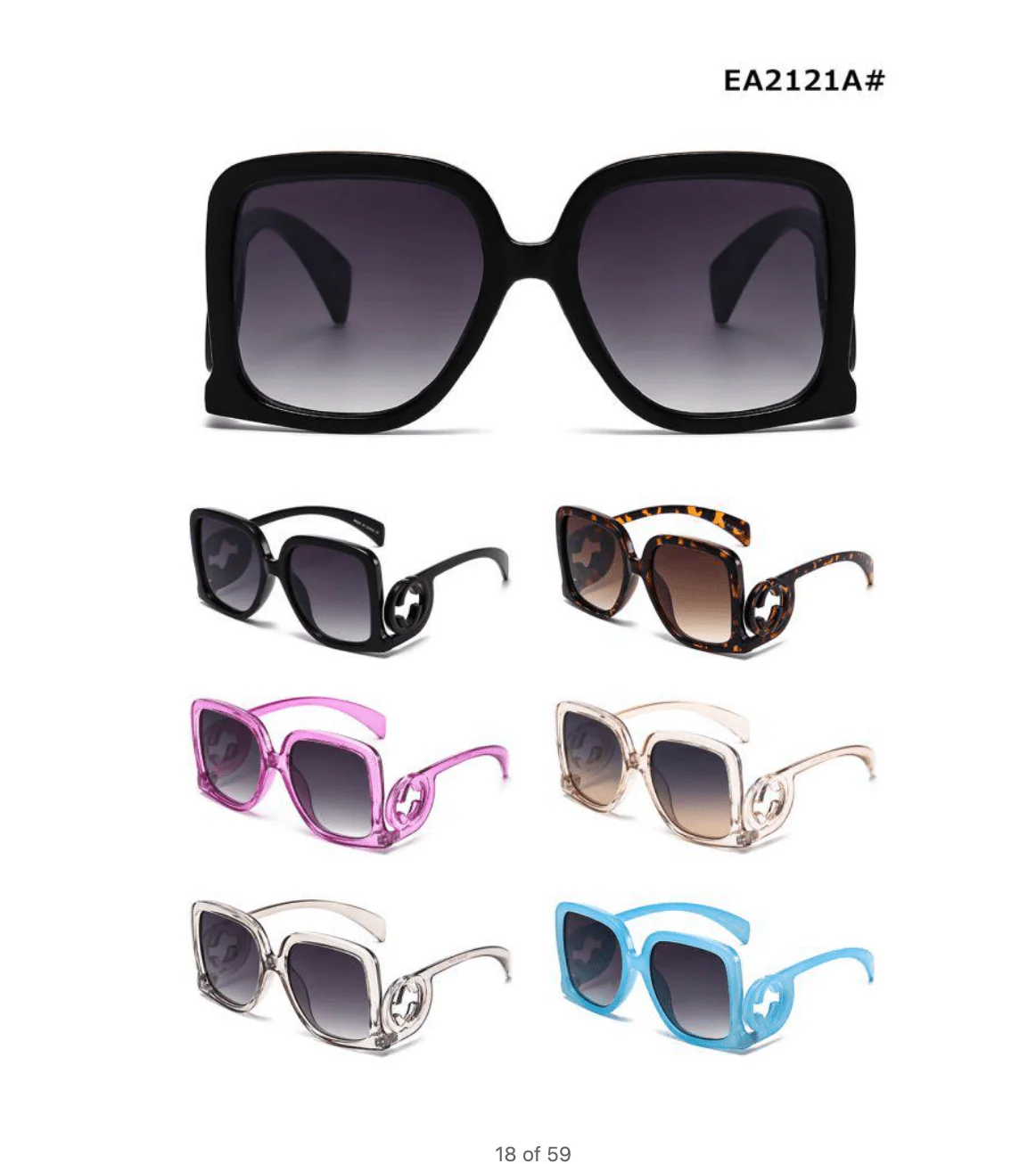 Chic Looks Sunglasses - EA2121A