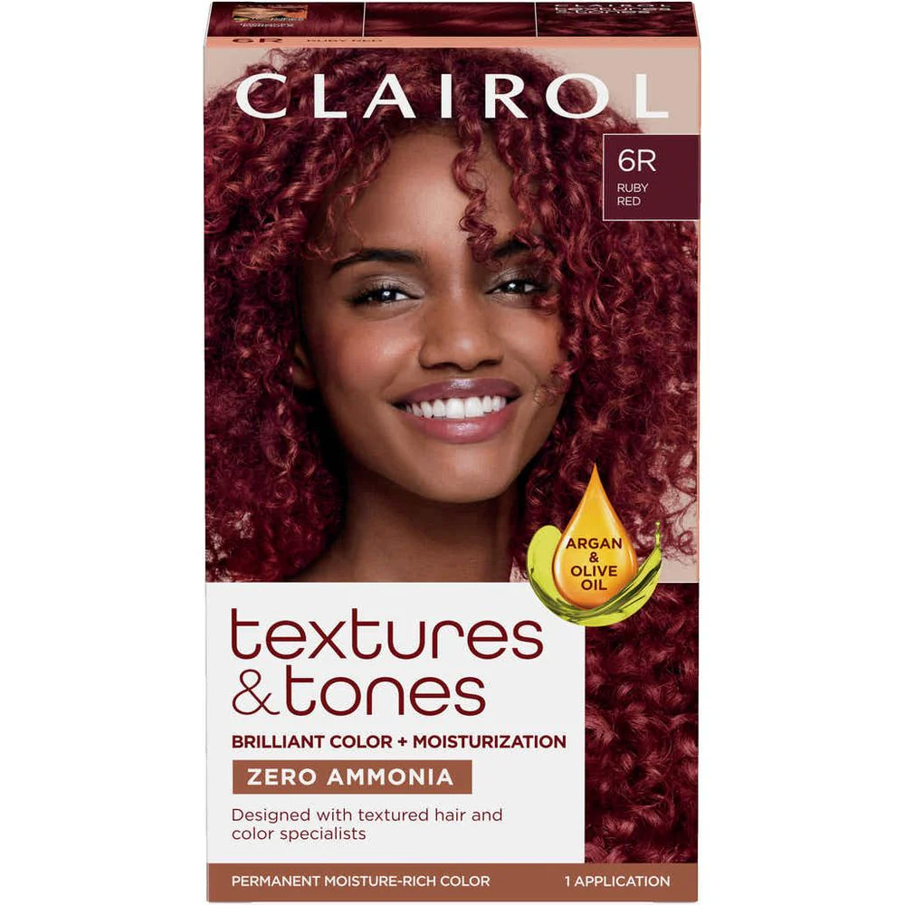 Clairol Professional Texture & Tones Permanent Hair Color Fade Resistant Hair Dye 1oz - Image 8