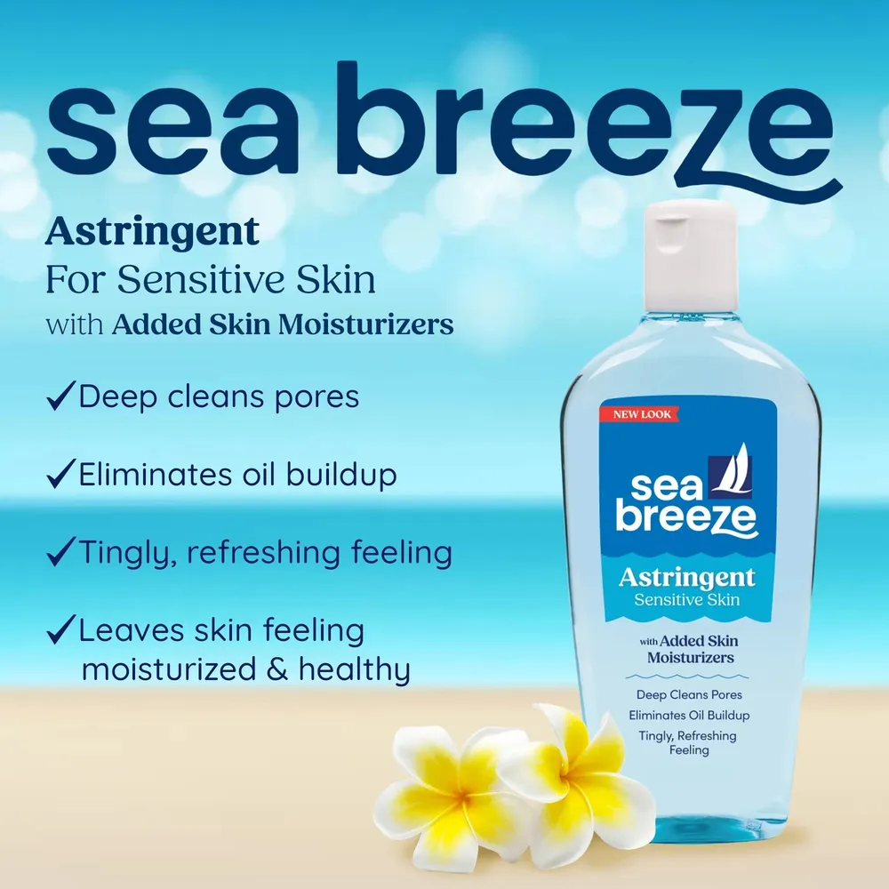 Classic Clean Sea Breeze Astringent for Original & Sensitive Skin - 10oz - Image 8
