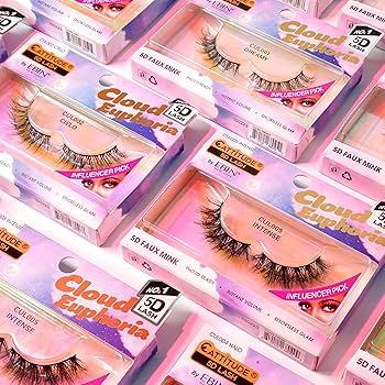 Ebin New York Cloud Euphoria Cattitude 5D Faux Mink Lashes