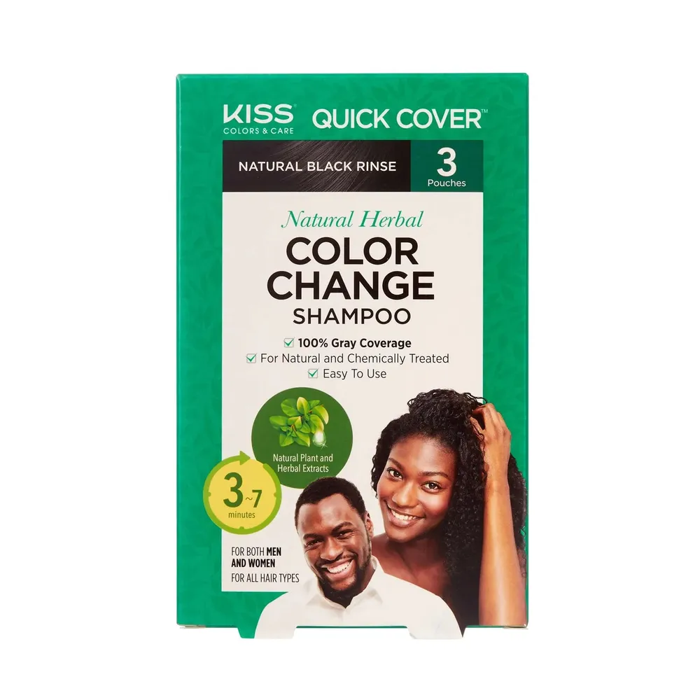 Red by Kiss Natural Herbal Color Change Shampoo - Image 2