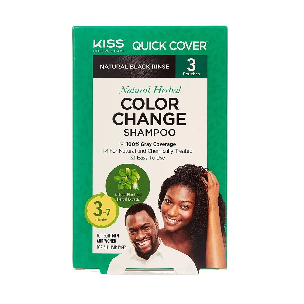 Red by Kiss Natural Herbal Color Change Shampoo - Image 4