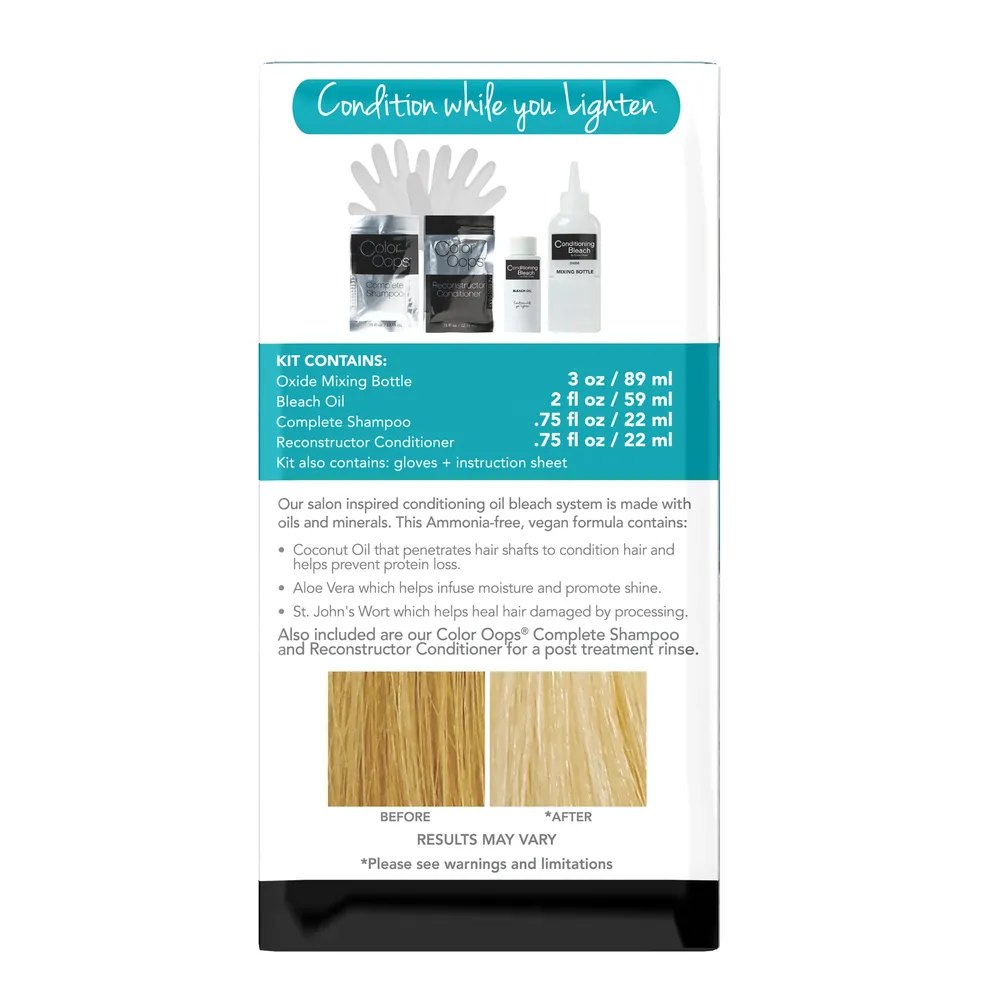 Color Oops Conditioning Bleach β 1 Application - Image 3