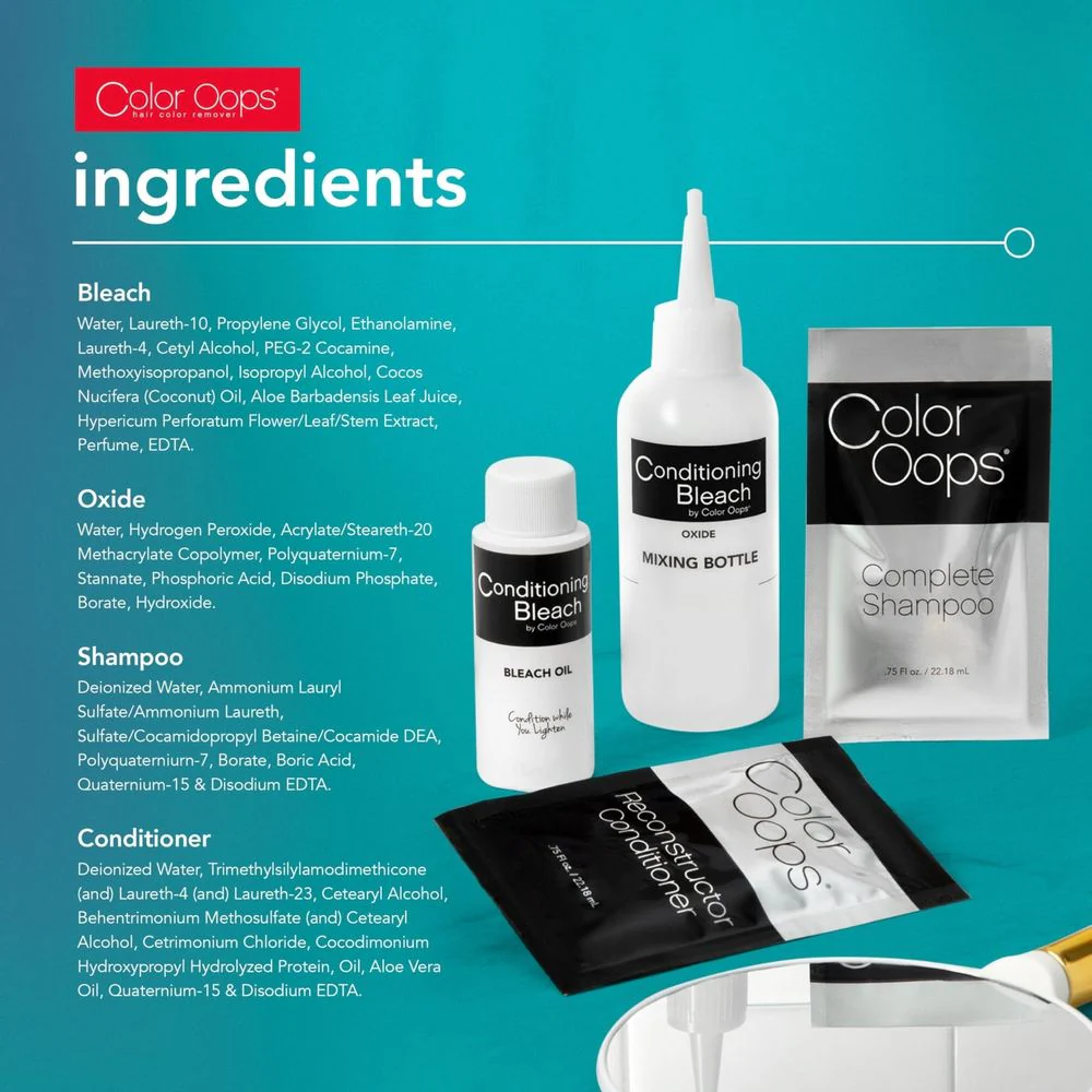 Color Oops Conditioning Bleach β 1 Application - Image 5