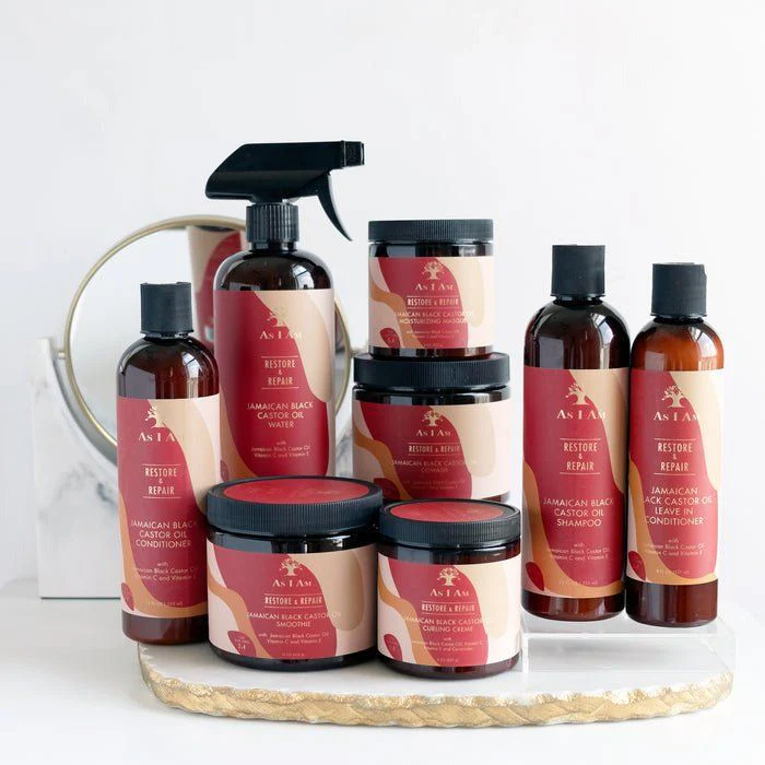 As I Am Restore & Repair Jamaican Black Castor Oil Moisturizing Masque 8oz - Image 3