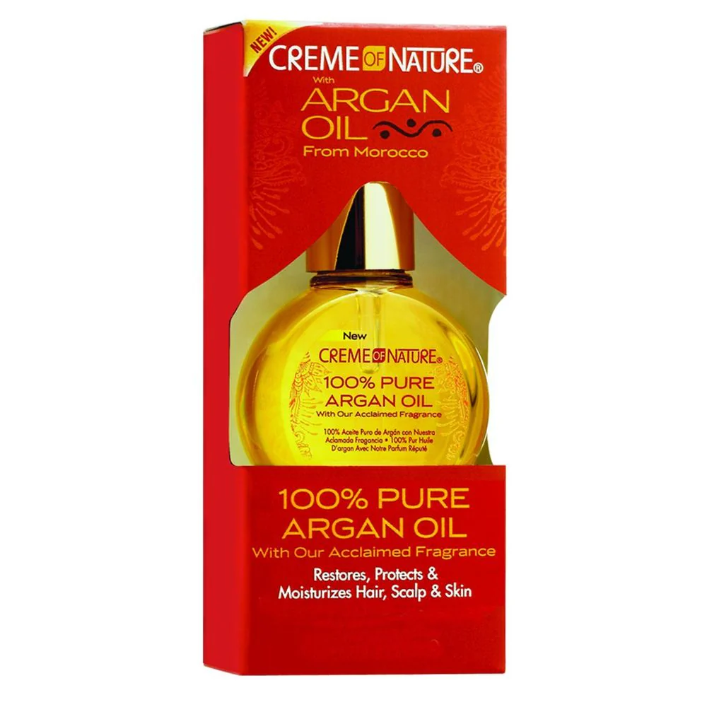 Creme of Nature 100% Pure Argan Oil – 1 fl oz