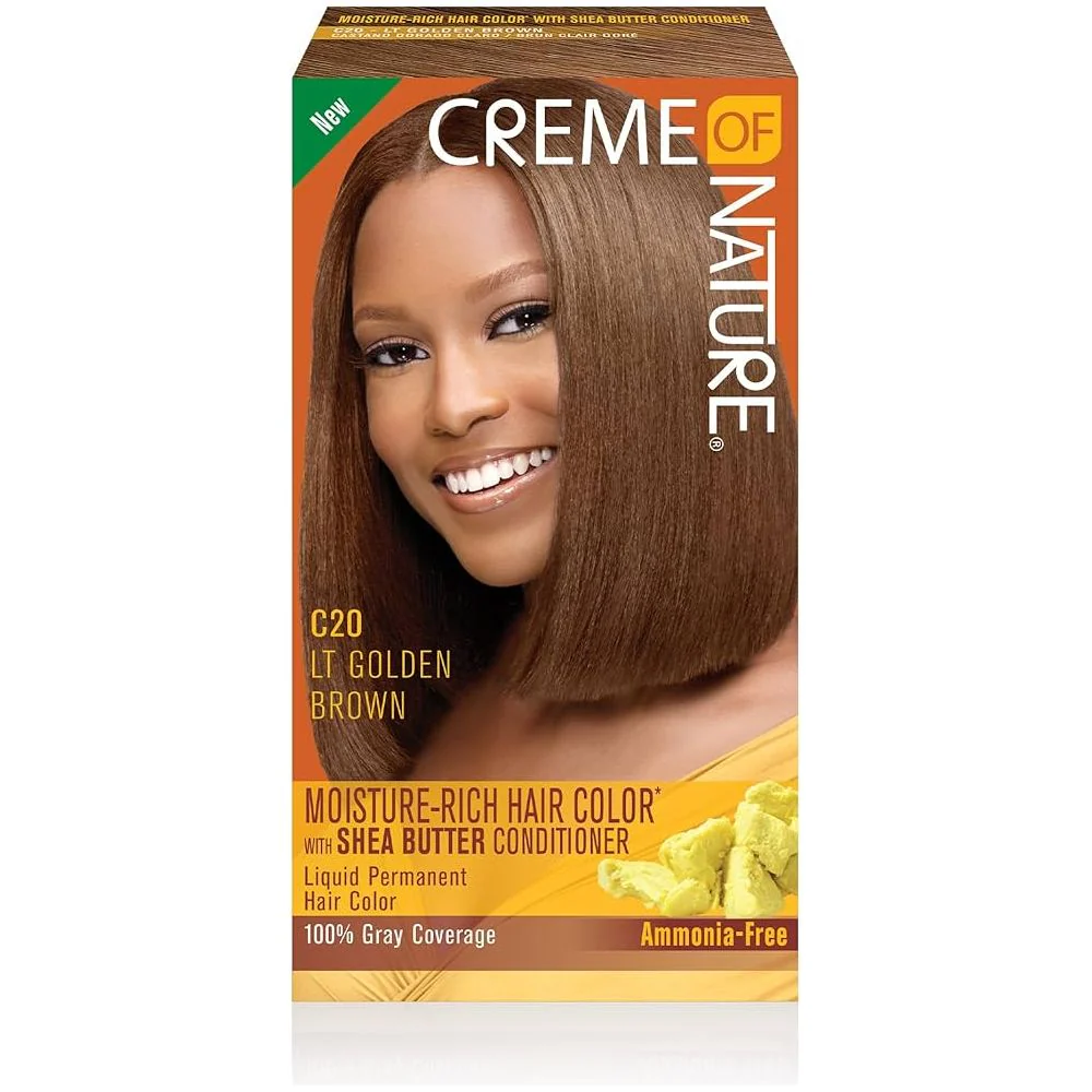 Creme of Nature Liquid Hair Color – Shea Butter Conditioner – 10 Shades - Image 4