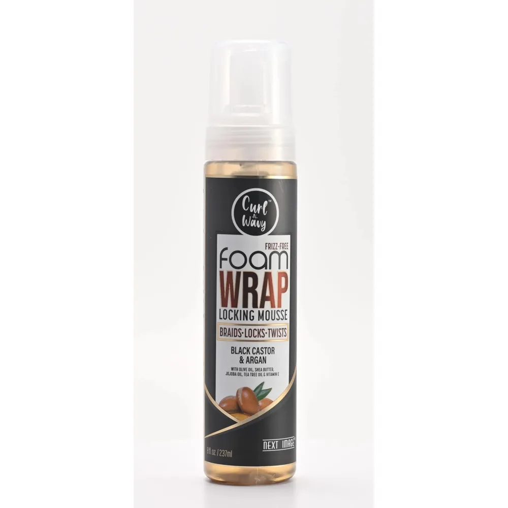 Curl & Wavy Foam Wrap Locking Mousse β 3 Variants β 8oz - Image 4