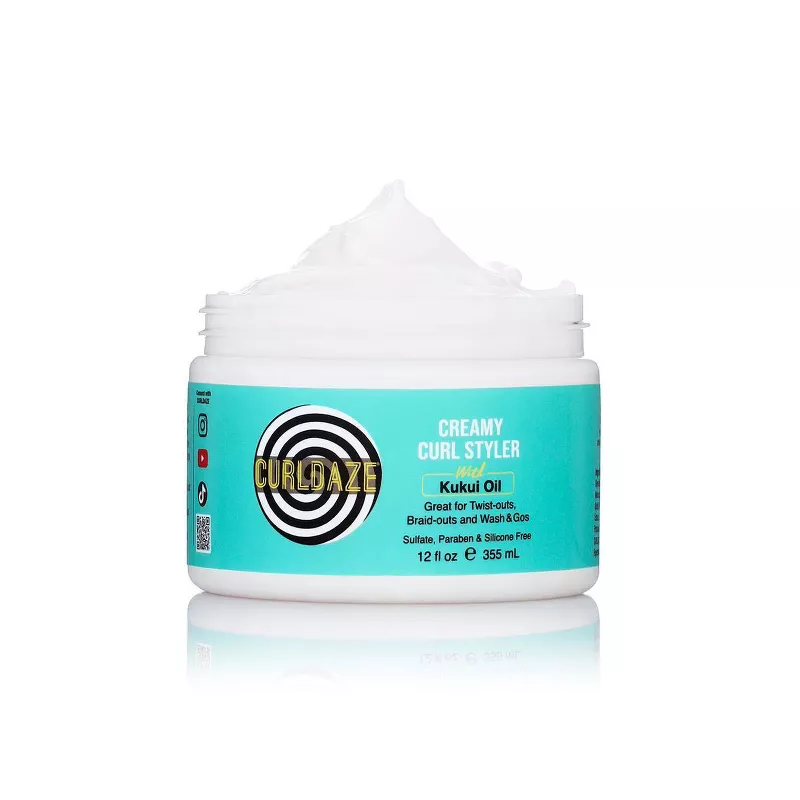 CurlDaze Curl Styler with Kukui Oil β 12 fl oz - Image 4