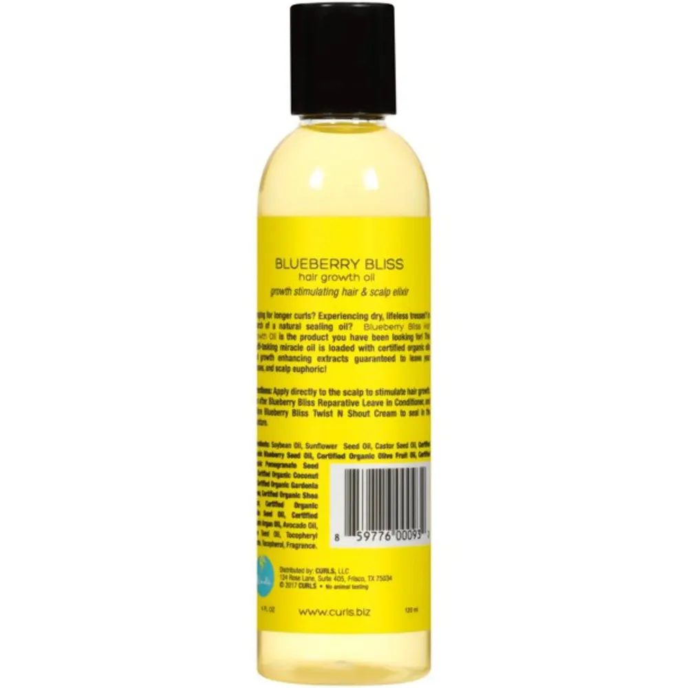 Curls Blueberry Bliss Hair Growth Oil β 4 oz - Image 2