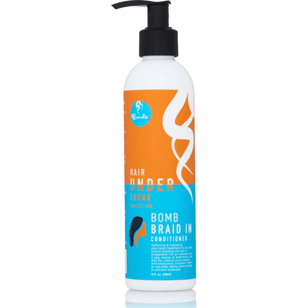Curls Hair Under There Detox and Braid Care Duo - Cleansing Shampoo and Braid-In Conditioner - 8 oz Each - Image 6
