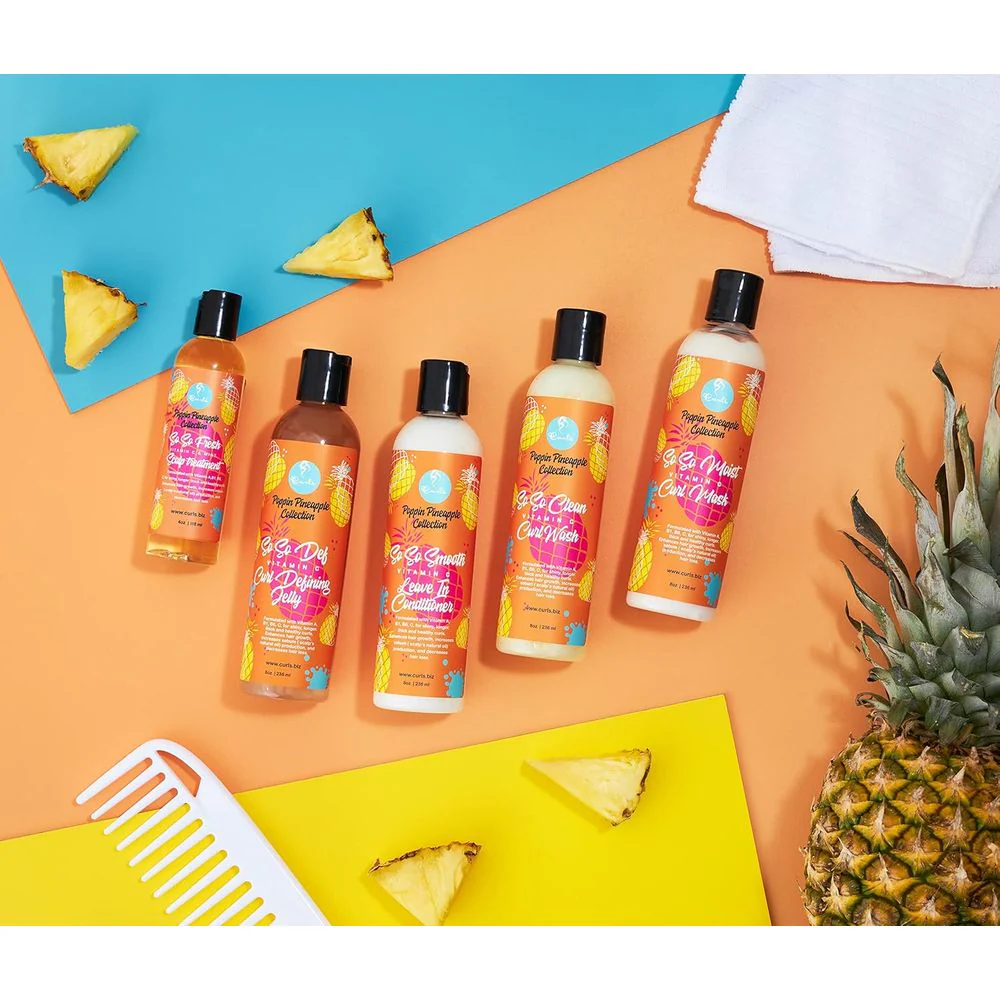 CURLS Poppin Pineapple So So Fresh Vitamin C Scalp Treatment - 4 oz - Image 5