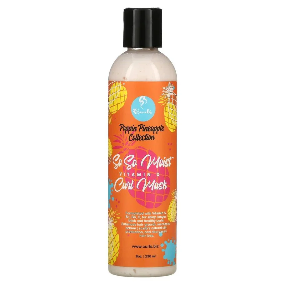 Curls Poppin So So Moist Vitamin C Curl Mask – 8 oz