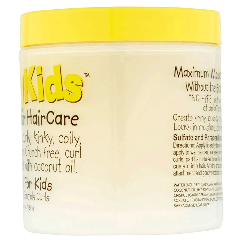 Curly Kids Custard – Definition & Shine Gel – 6 oz - Image 3