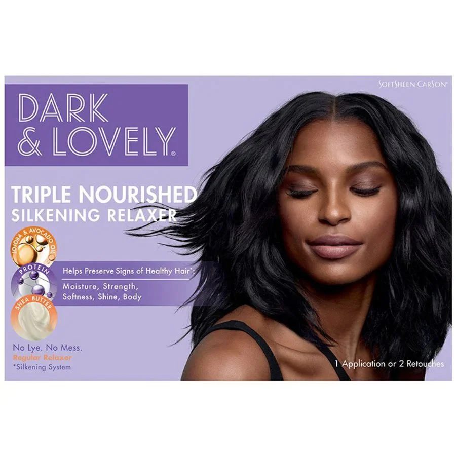 Dark & Lovely Shea Butter Relaxer – Regular & Super