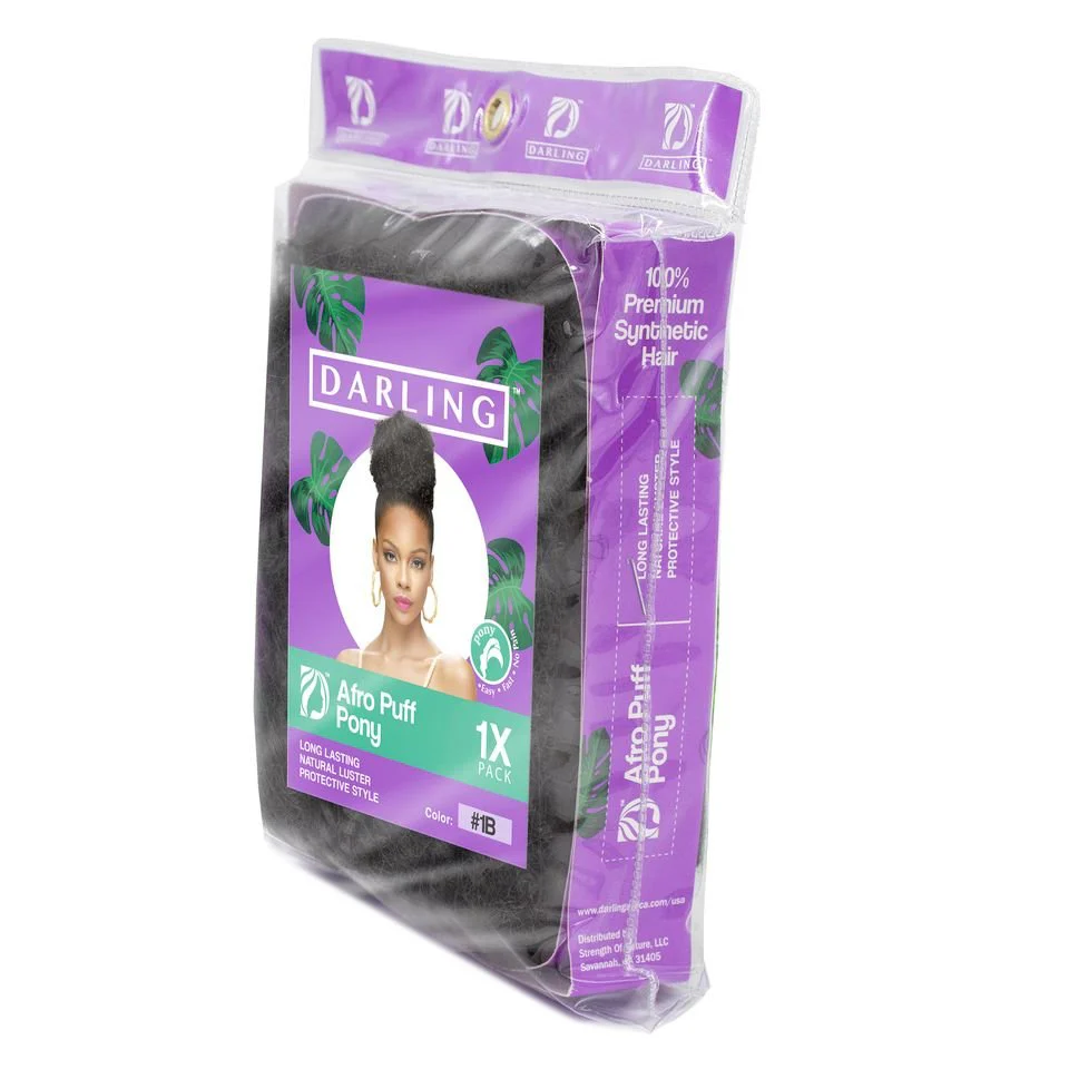 Darling Afro Puff Drawstring Ponytail - Image 3