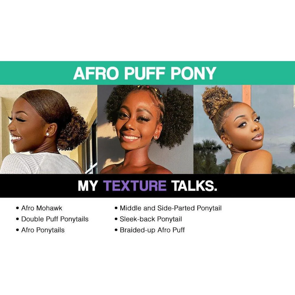 Darling Afro Puff Drawstring Ponytail - Image 5