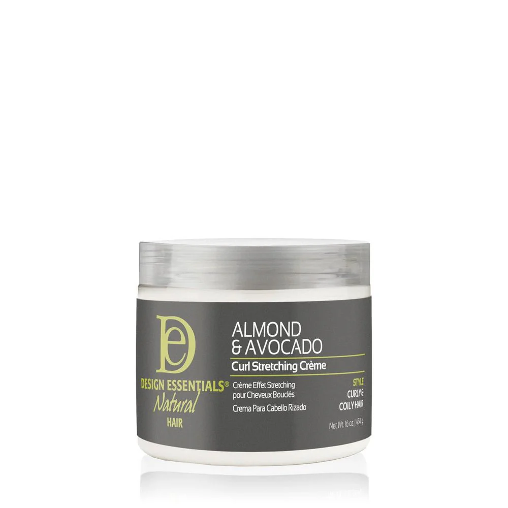 Design Essentials Almond & Avocado Curl Stretching Crème – 16 oz