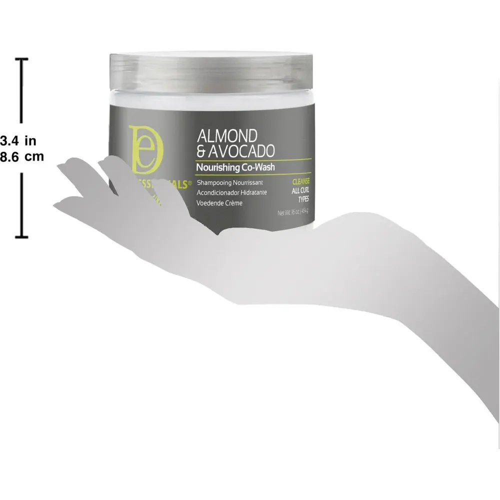 Design Essentials Almond & Avocado Nourishing Co-Wash - 16 oz - Image 5
