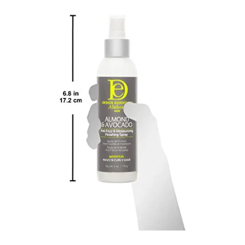Design Essentials Anti-Frizz Moisturizing Finishing Spray - 6 oz - Image 3