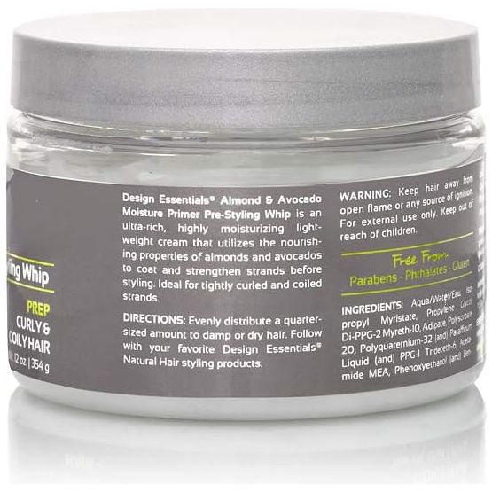 Design Essentials Moisture Primer Pre-Styling Whip 12 oz - Image 2