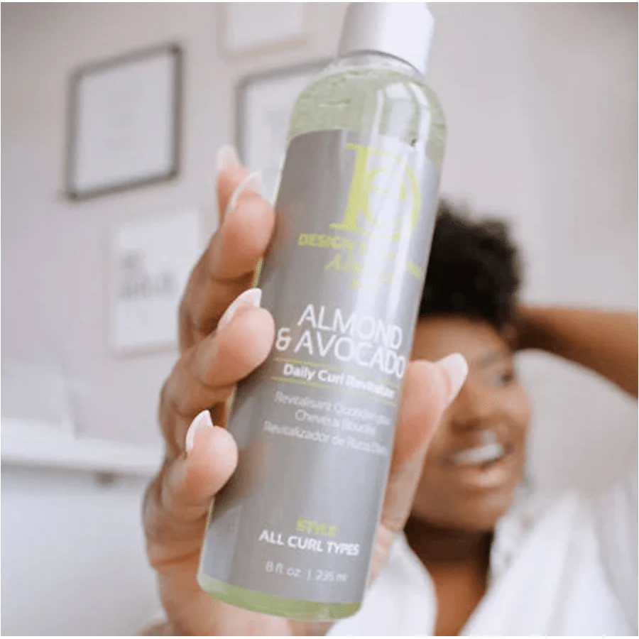 Design Essentials Natural Almond & Avocado Daily Curl Revitalizer - 8 oz - Image 4