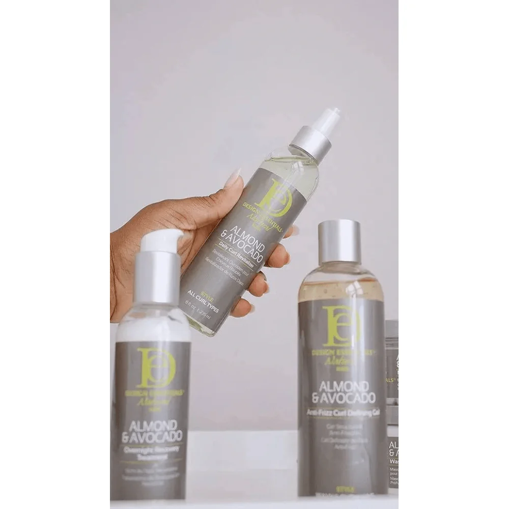 Design Essentials Natural Almond & Avocado Daily Curl Revitalizer - 8 oz - Image 5