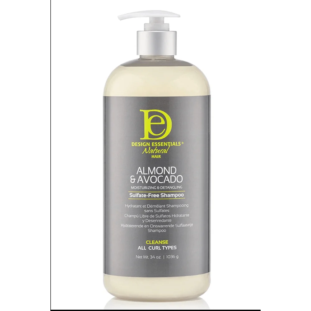 Design Essentials Natural Almond & Avocado Sulfate-Free Shampoo