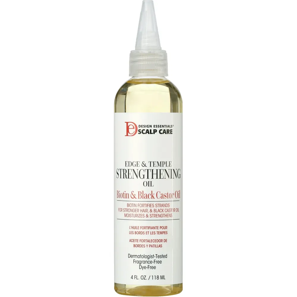 Design Essentials Scalp & Skin Hair Oil with Biotin - 4 oz