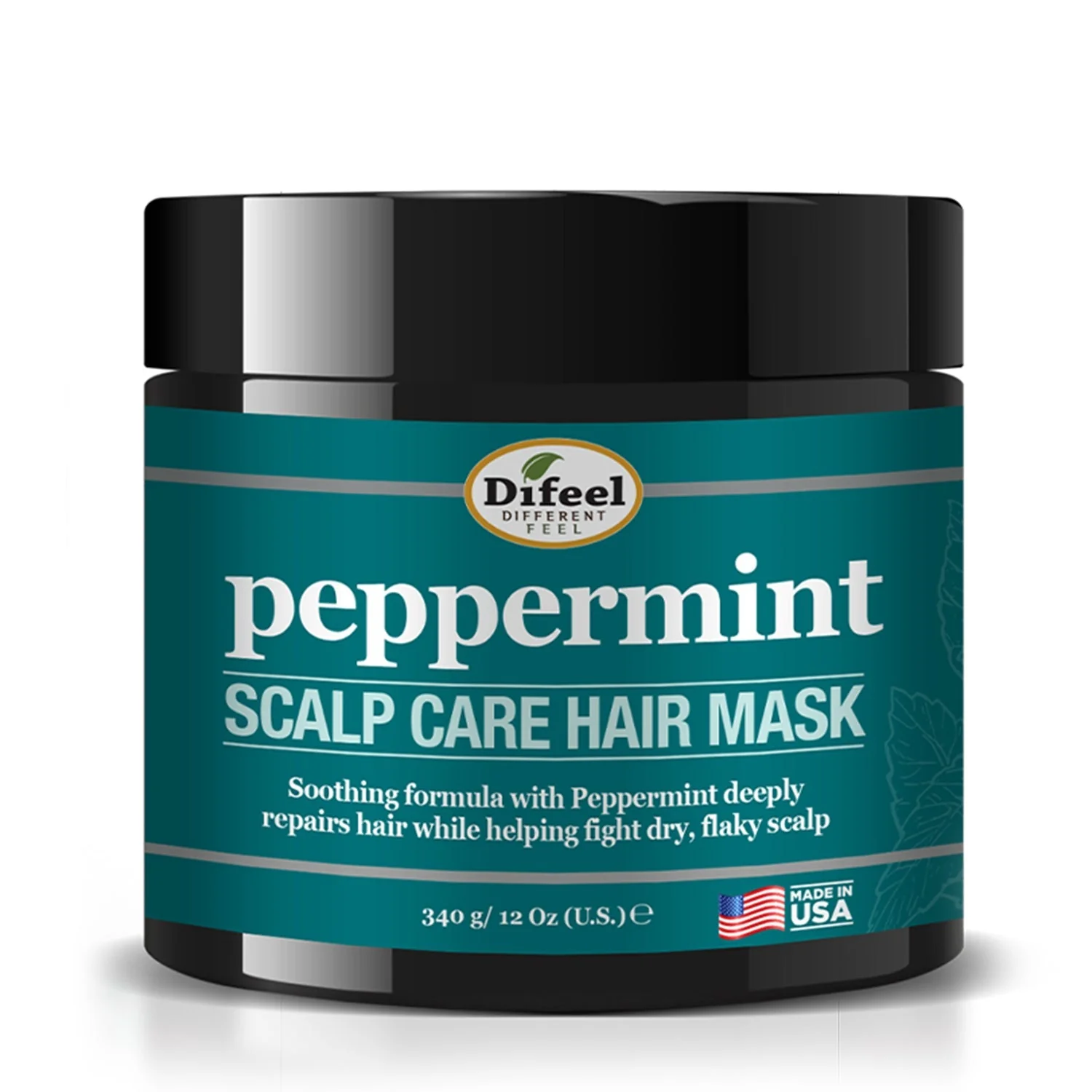 Difeel Peppermint Scalp Care Hair Mask – 12 oz