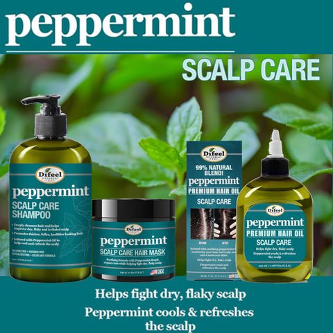 Difeel Peppermint Scalp Care Hair Mask – 12 oz - Image 4