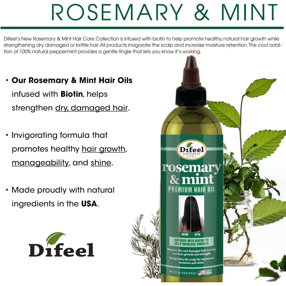 Difeel Premium Hair Oil – 8 oz - Image 4
