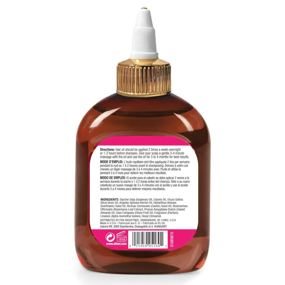 Difeel Rice Water Premium Hair Oil – 2.5oz - Image 3