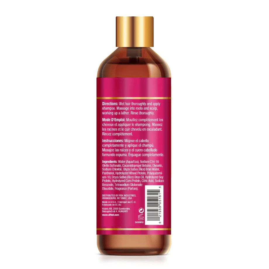 Difeel Rice Water Shampoo – 12 oz - Image 2