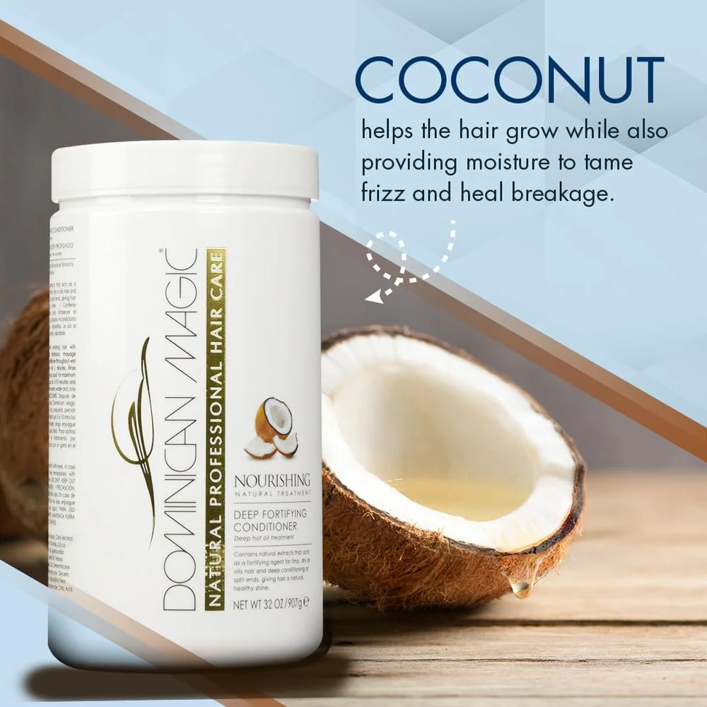Dominican Magic Nourishing Deep Fortifying Conditioner - 16 oz - Image 2