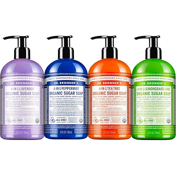 Dr. Bronner’s Organic Sugar Soap – 12 oz - Image 2