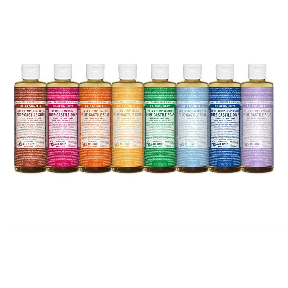 Dr. Bronner’s Pure-Castile Liquid Soap - 8 oz
