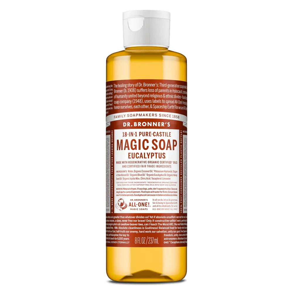 Dr. Bronner’s Pure-Castile Liquid Soap - 8 oz - Image 5