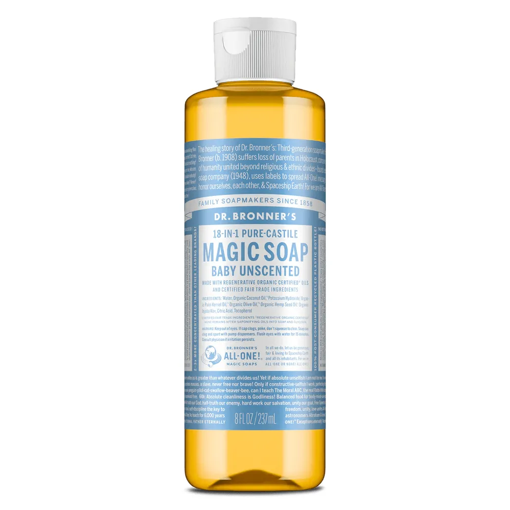 Dr. Bronner’s Pure-Castile Liquid Soap - 8 oz - Image 7