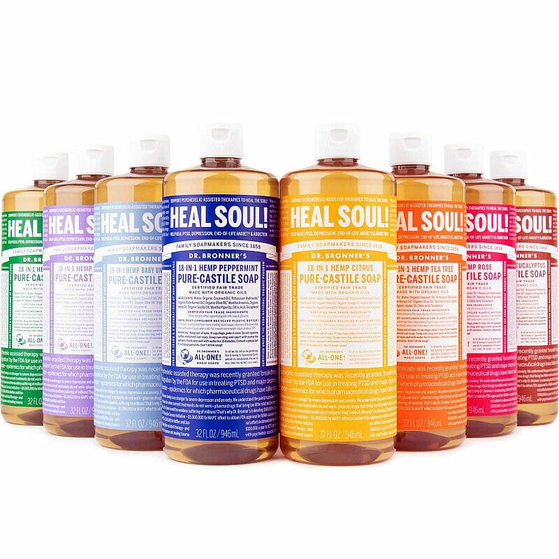 Dr. Bronner’s Pure-Castile Liquid Soap - 32oz