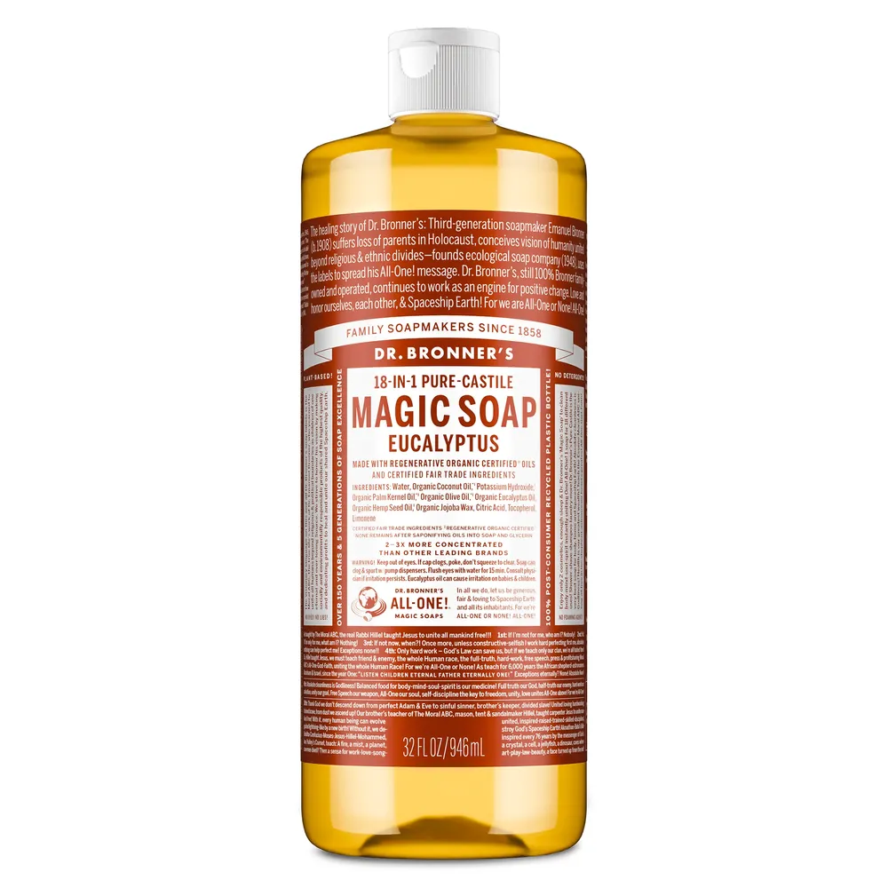 Dr. Bronner’s Pure-Castile Liquid Soap - 32oz - Image 5