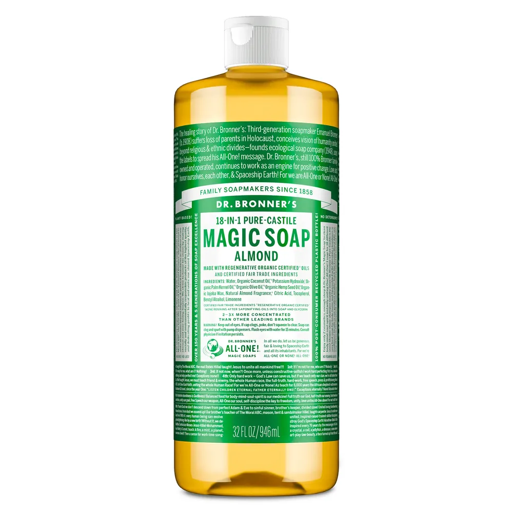 Dr. Bronner’s Pure-Castile Liquid Soap - 32oz - Image 6