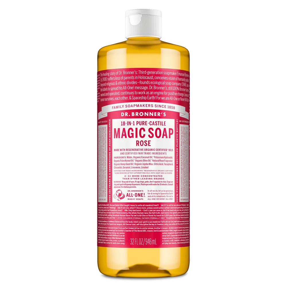 Dr. Bronner’s Pure-Castile Liquid Soap - 32oz - Image 8