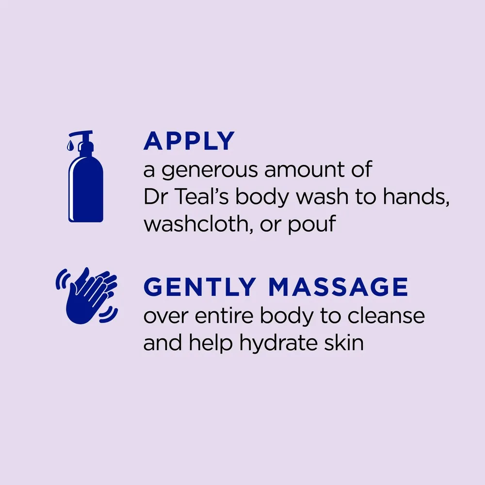 Dr Teal’s Body Wash – 24 oz - Image 5