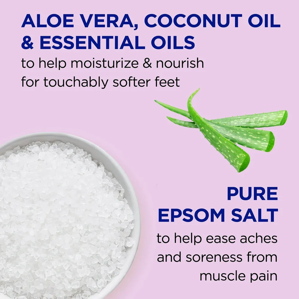 Dr Teal’s Softening Foot Scrub with Pure Epsom Salt - 6 oz - Image 3