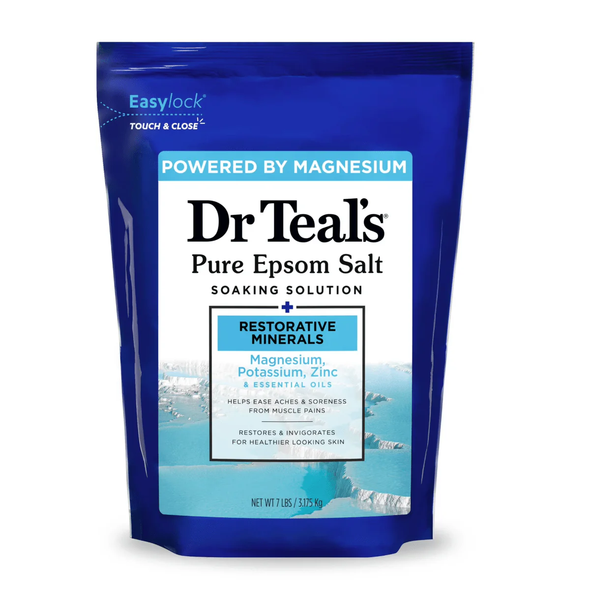 Dr Teal's Restorative Minerals Epsom Salt Soak Magnesium Blend - 7lb