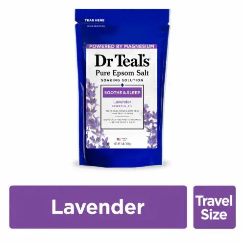 Dr Teal's Soothe & Sleep Lavender Epsom Salt Soak - 1lb