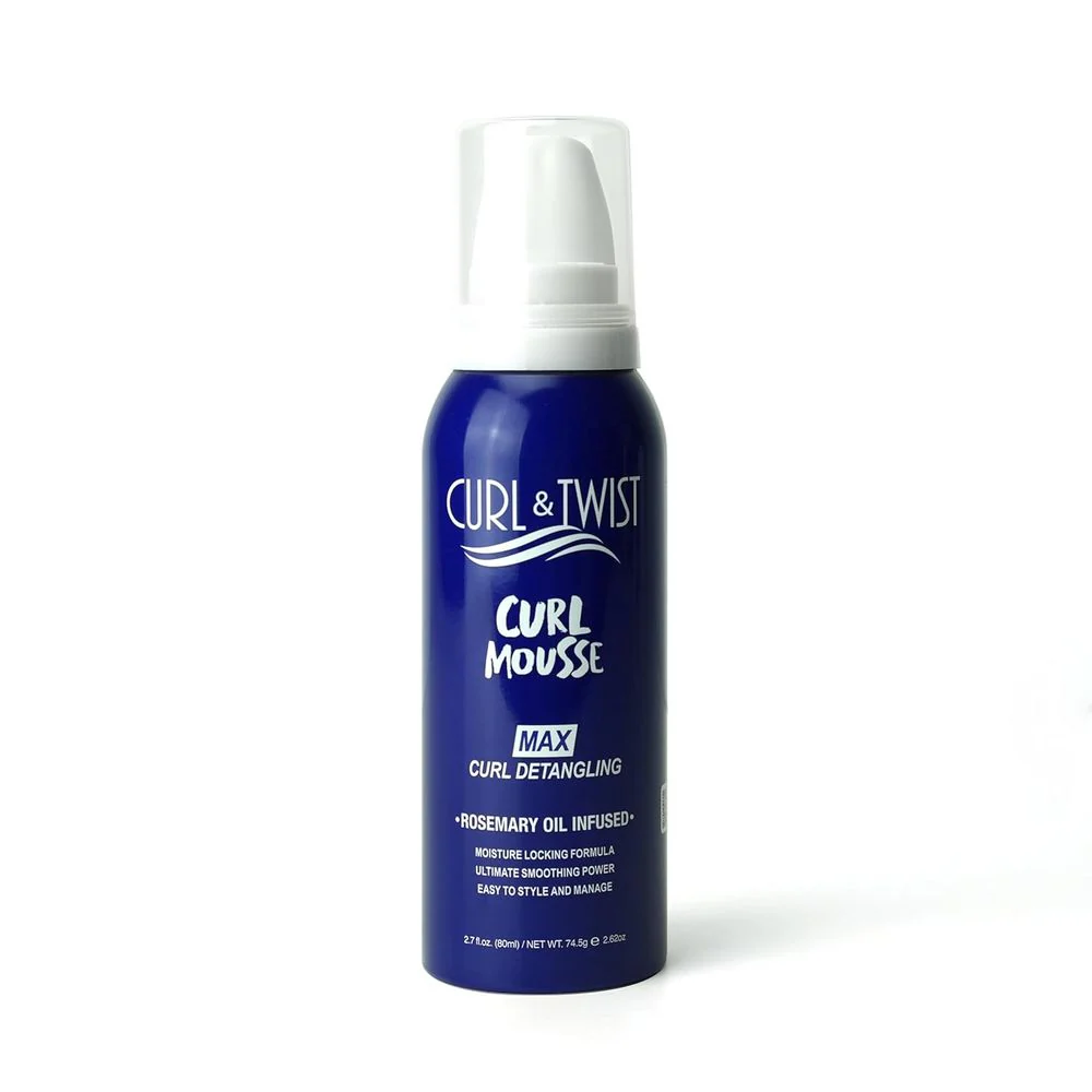 Ebin Curl & Twist Curl Mousse – 2.7 oz & 12.49 oz - Image 3